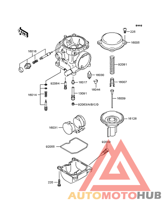 Карбюратор в разборе