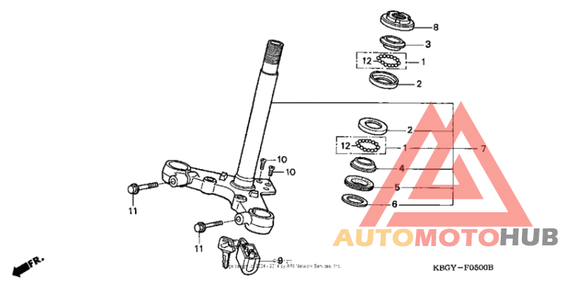 Траверса нижняя