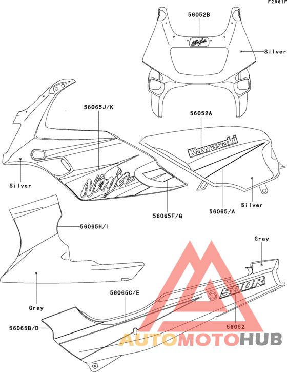 Decals(silver)(ex500-d9)(cn)