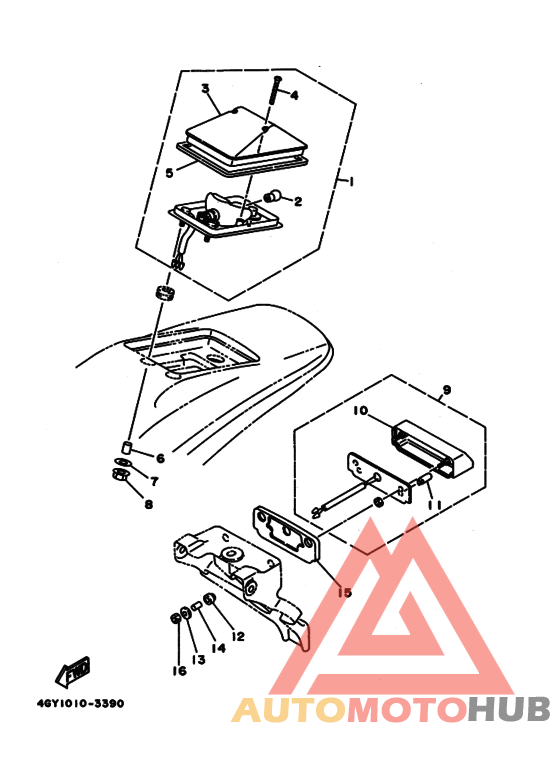 Taillight unit ass`y