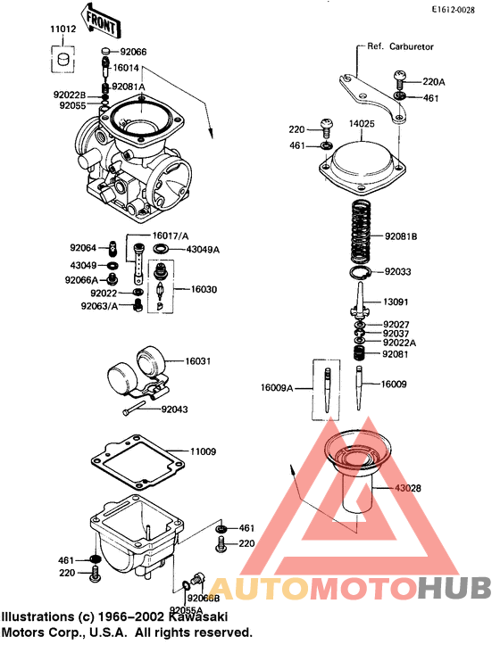Детали карбюратора
