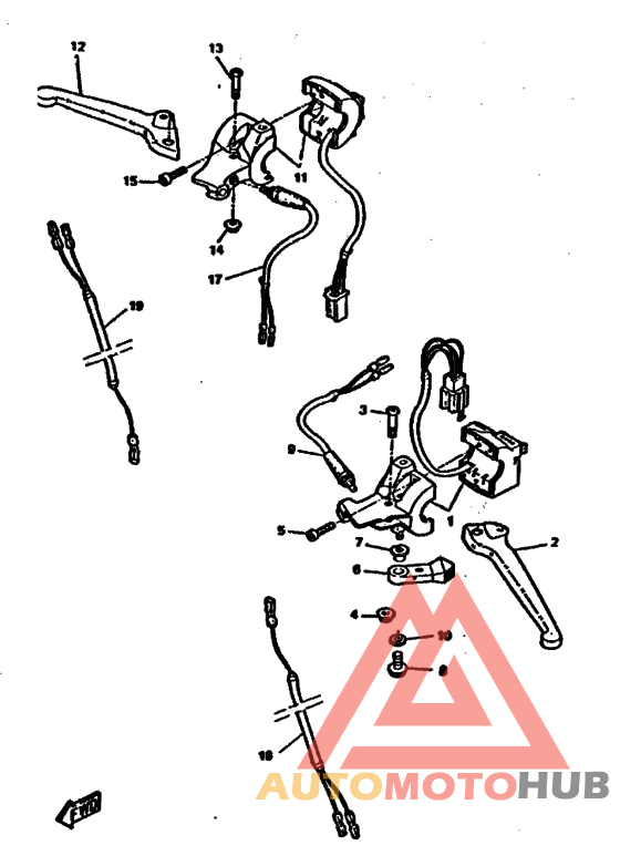Interruptor  manillar&palanc