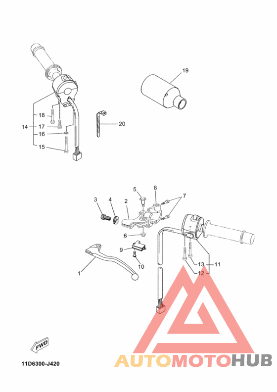 Handle switch & lever