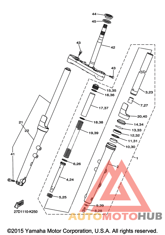 Передняя вилка