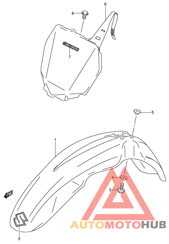 Переднее крыло