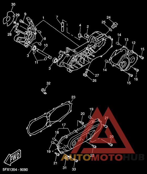 Картер двигателя
