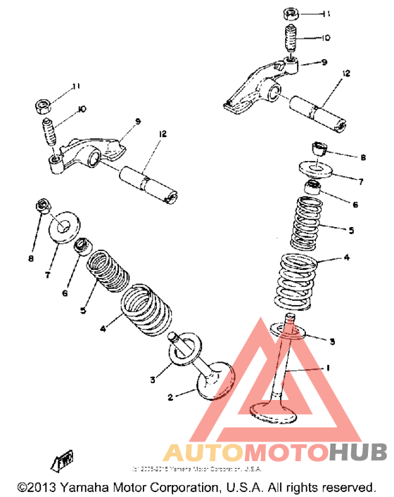 Valve - rocker arm