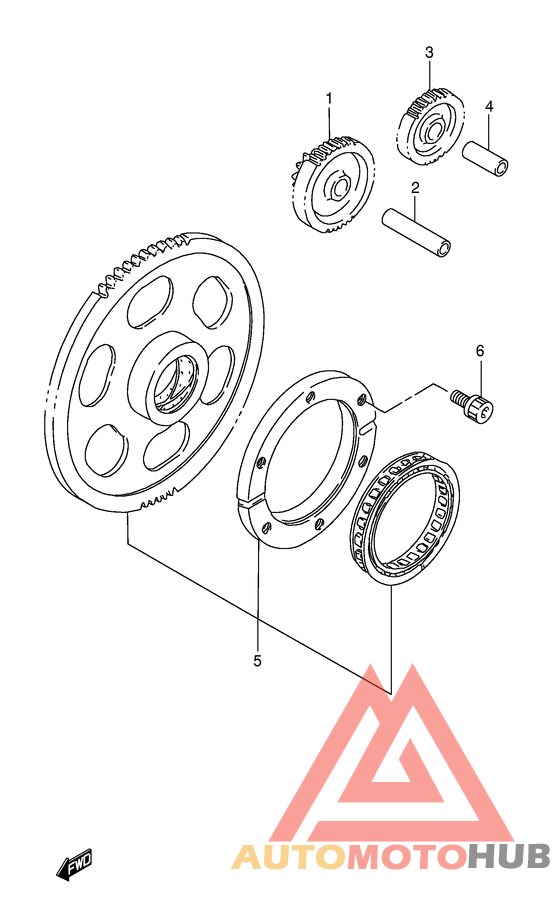 Муфта стартера