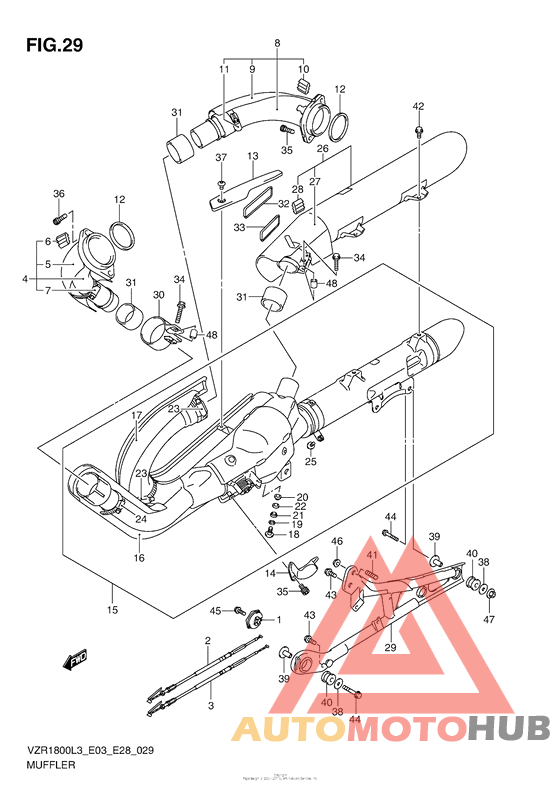 Muffler (Vzr1800Zl3 E28)