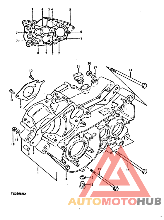 Картер двигателя