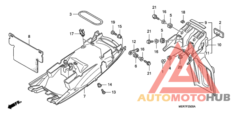 Заднее крыло