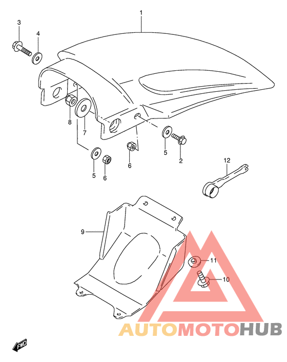 Заднее крыло