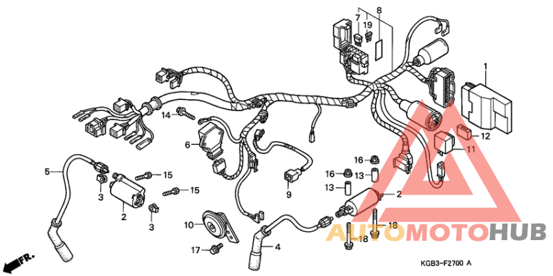 Wire harness/ ignition coil