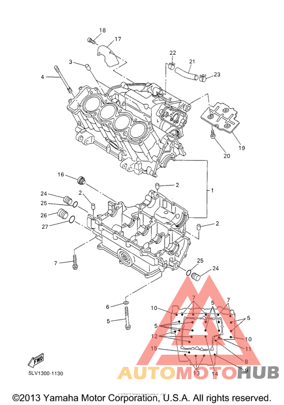 Картер двигателя