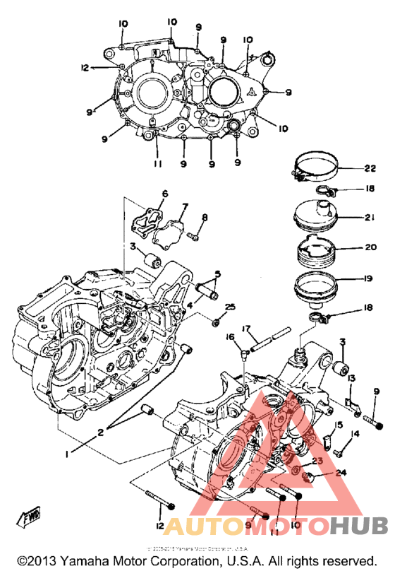 Картер двигателя