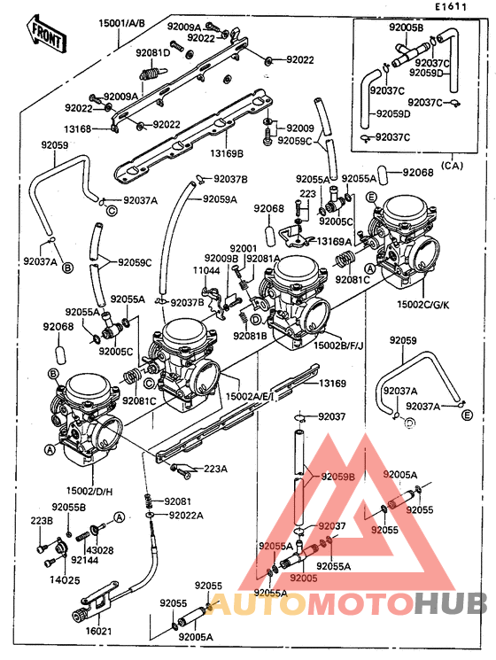 Carburetor assy