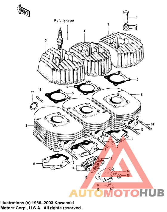 Cylinder heads/cylinders