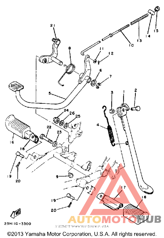 Stand - footrest