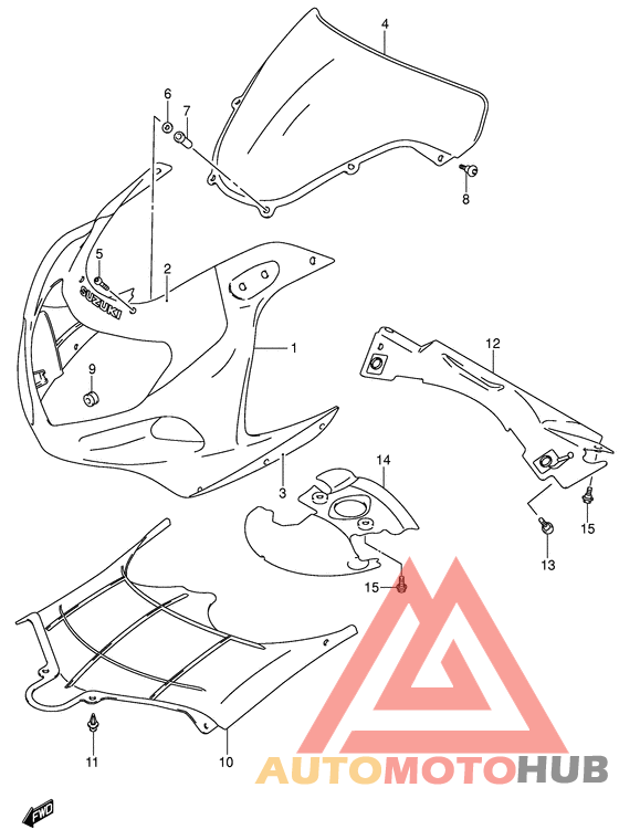 Cowling body