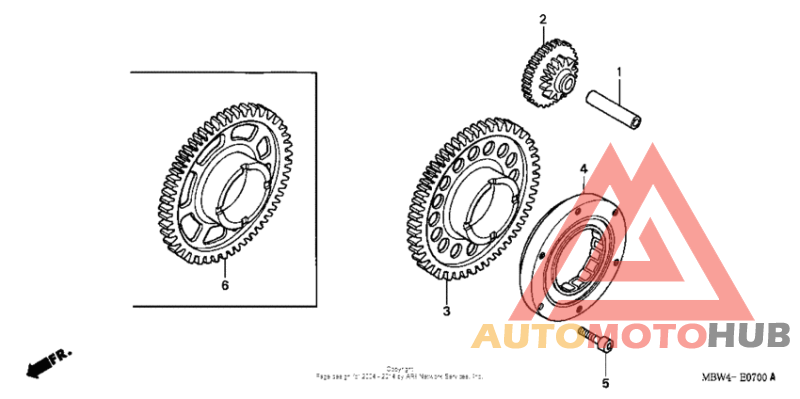 Муфта стартера