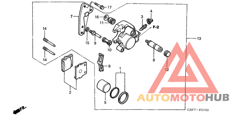 Передний суппорт