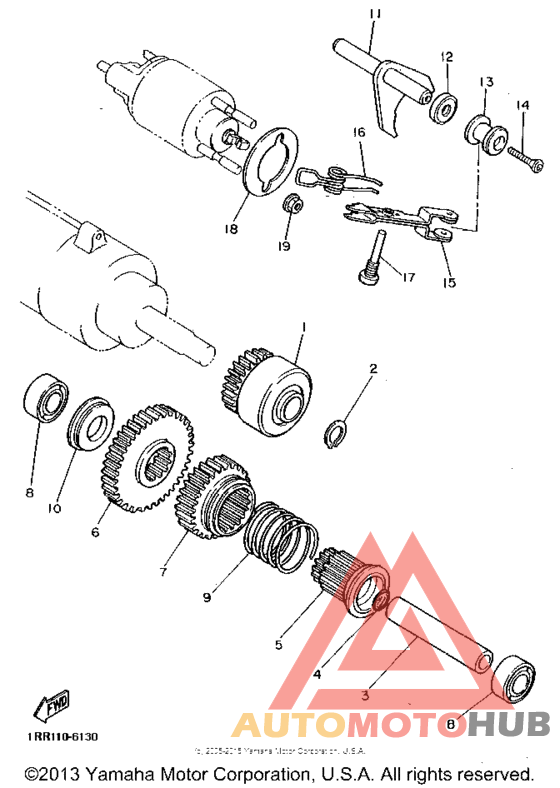 Муфта стартера