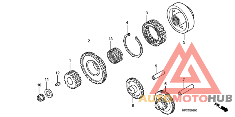 Муфта стартера