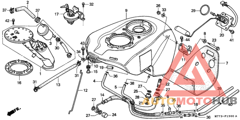 Fuel tank/fuel pump