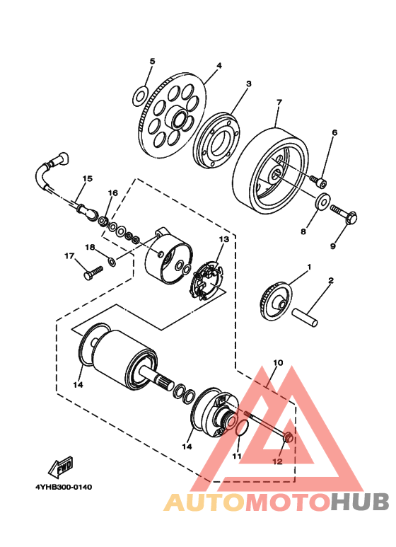 Муфта стартера