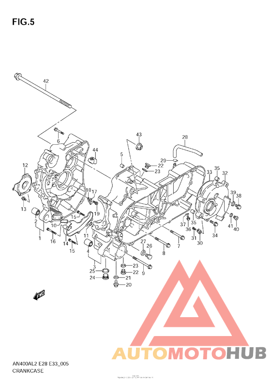 Картер двигателя