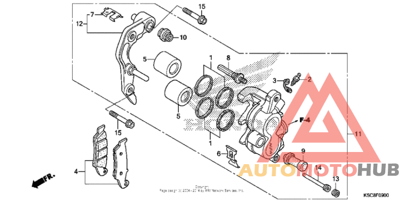 Передний суппорт