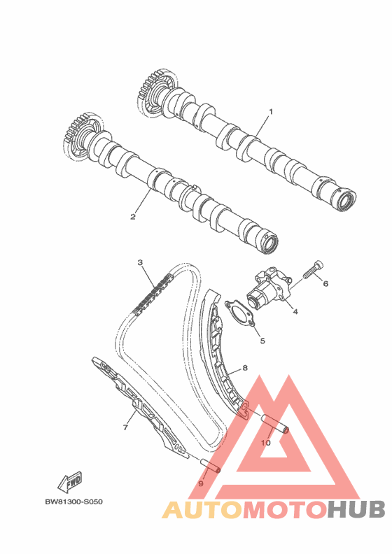 Camshaft & chain