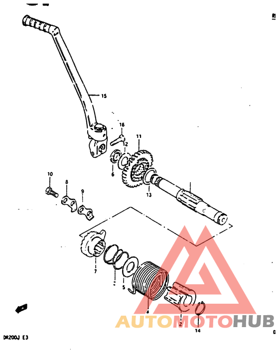 Ножной стартер
