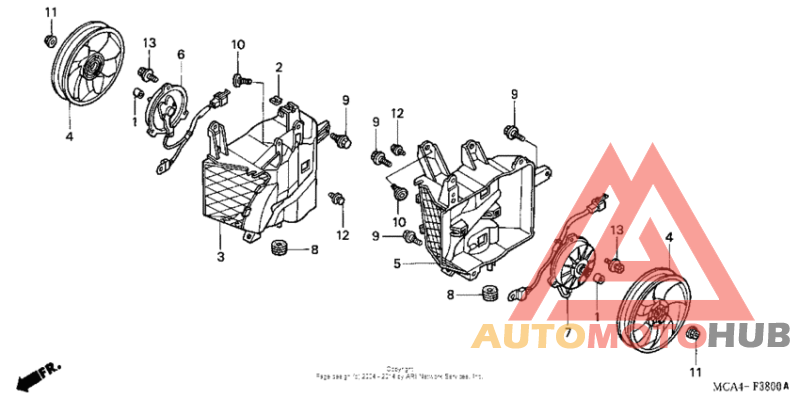 Вентилятор охлаждения