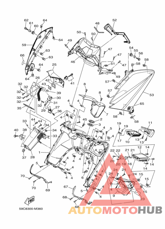 Щиток облицовочный