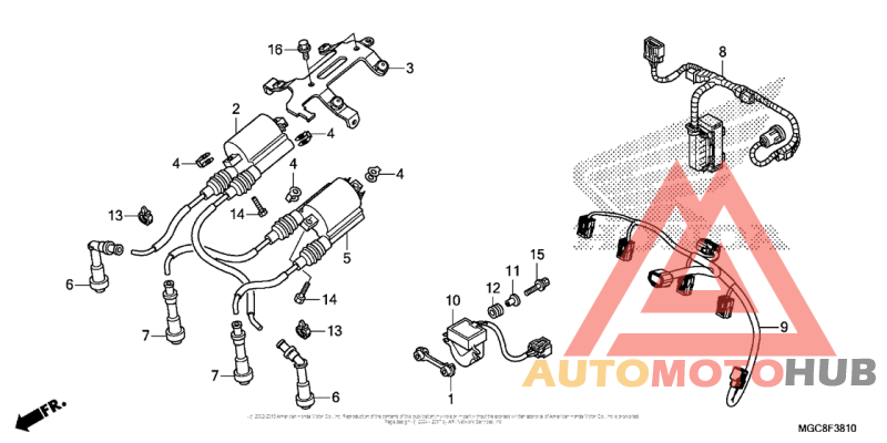Sub Harness + Ignition Coil
