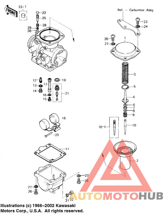 Детали карбюратора