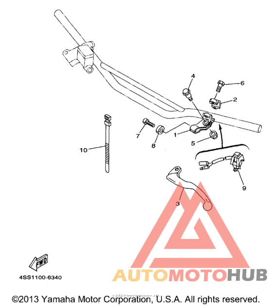 Handle switch - lever