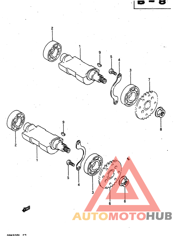 Балансир кривошипа