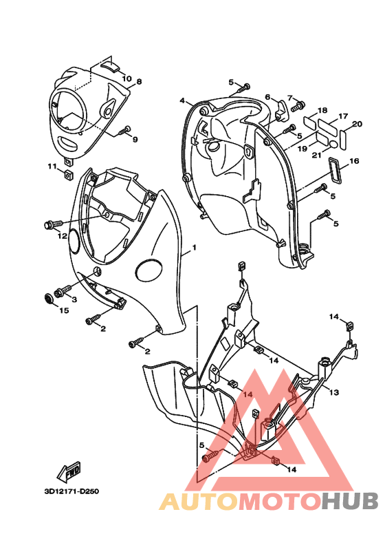 Щиток облицовочный