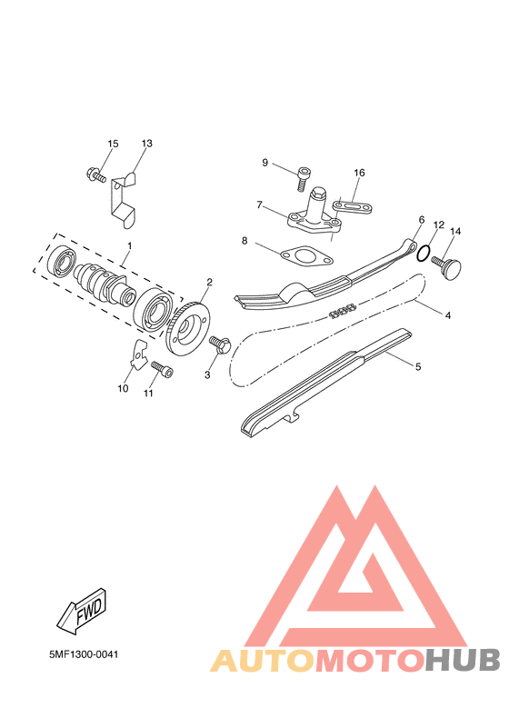 Camshaft. chain