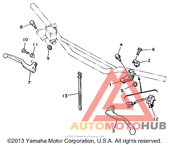 Handle switch - lever