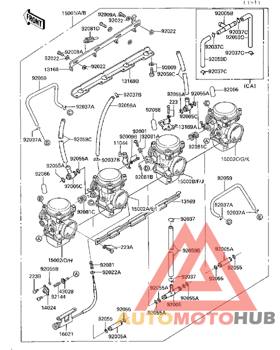 Carburetor assy
