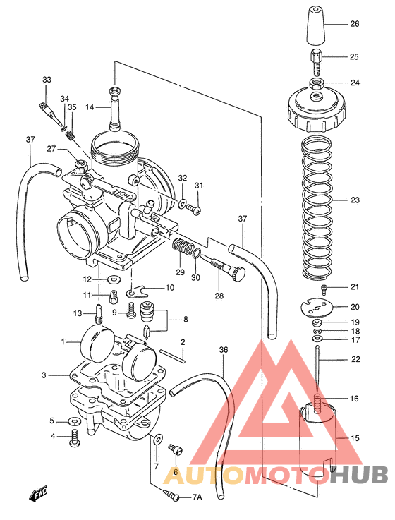 Carburetor assy