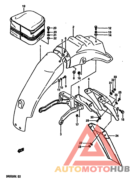 Заднее крыло