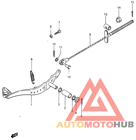 Передний суппорт