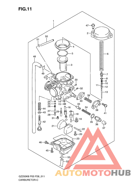 Carburetor assy