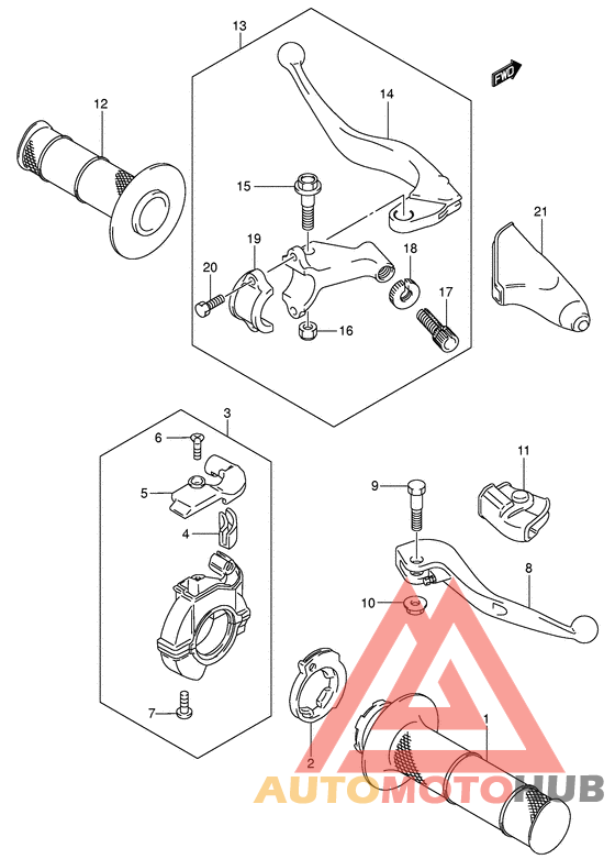 Рулевой рычаг
