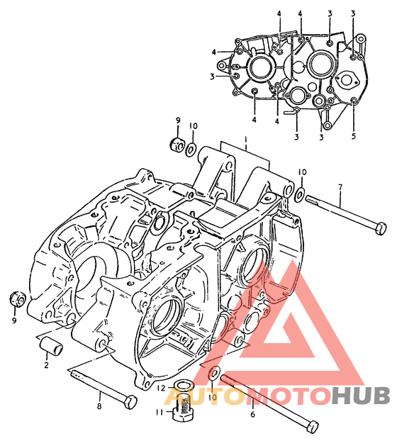 Картер двигателя