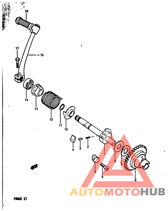 Ножной стартер